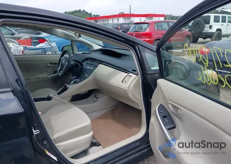 2011 Toyota Prius Two из США, поврежденный, VIN JTDKN3DU7B0257314